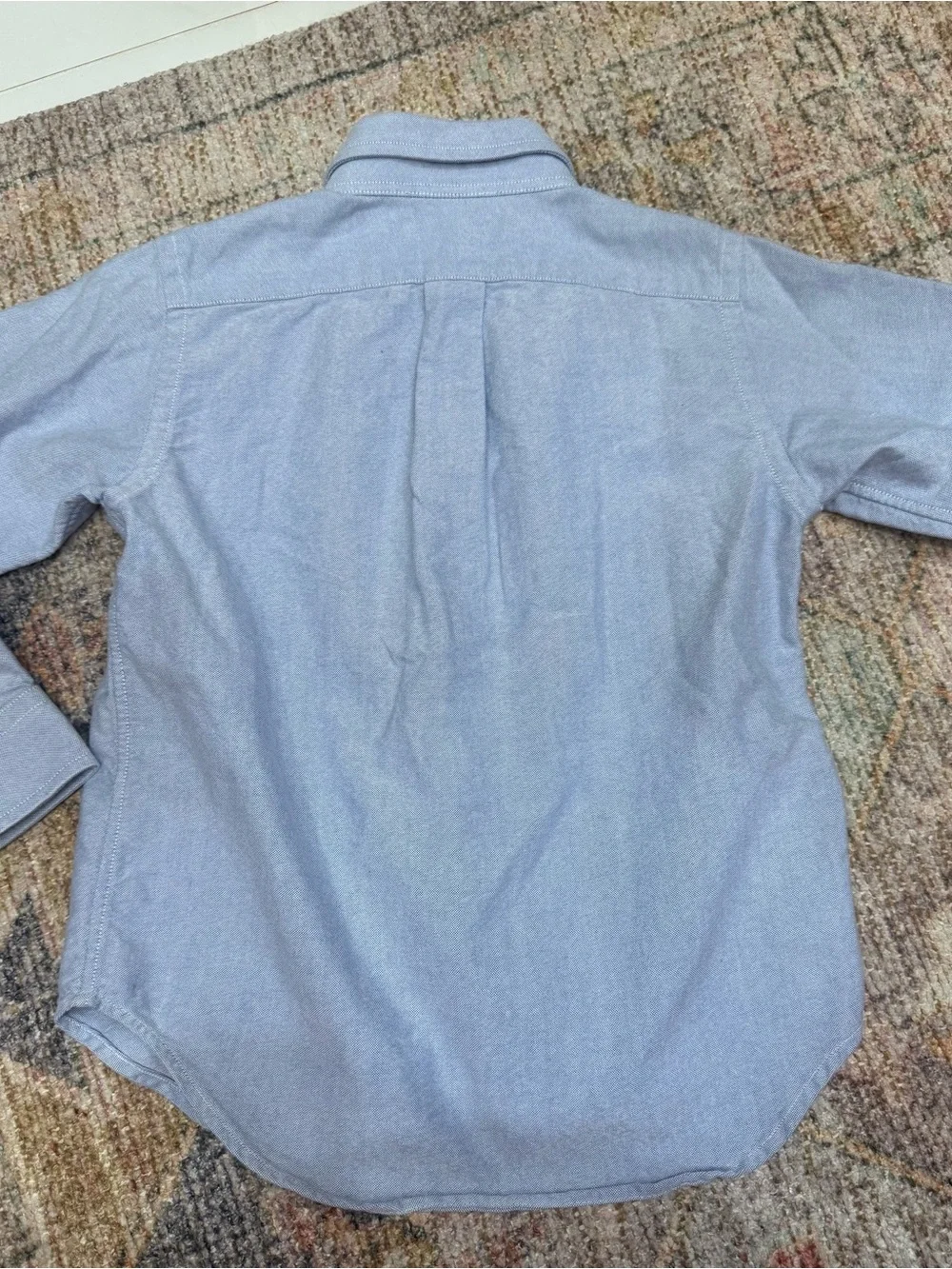 Ralph Lauren Light Blue Button-Down Oxford Shirt